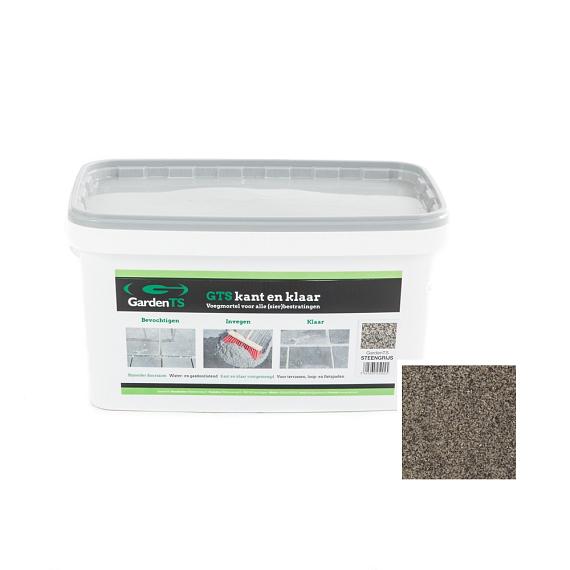 Voegmortel GTS kant-en-klaar steengrijs EF (extra fijn, 15 kg)