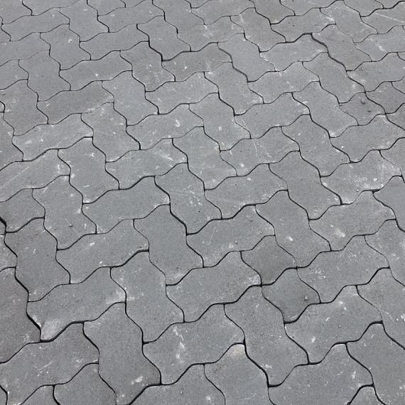 Sinpro 10 cm grijs (met facet en deklaag)