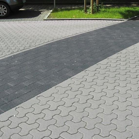 Wardenburger profielsteen 10 cm grijs (met facet en deklaag)