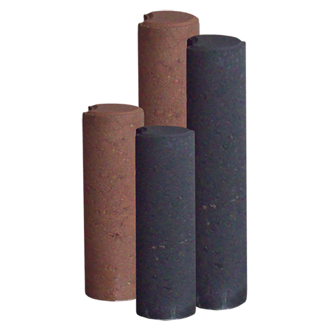 pallisaden 8x35 zwart