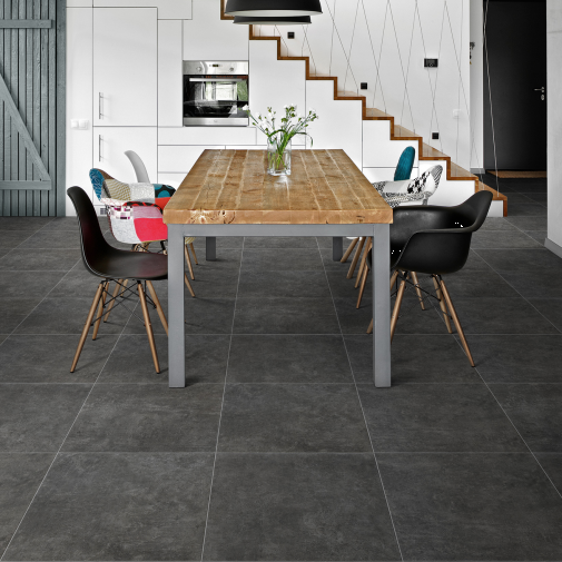 GeoCeramicaÆ 60x60x4 Evoque Fumo