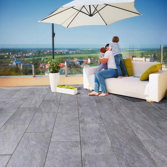 GeoCeramicaÆ 80x40x4 Fiordi Fumo