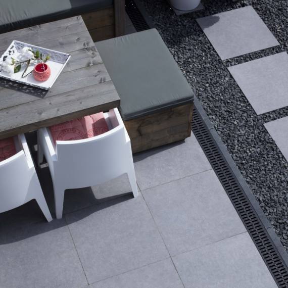 GeoCeramicaÆ 60x60x4 Impasto Grigio