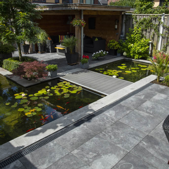 GeoCeramicaÆ 60x60x4 Marmostone Black