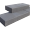 Traptrede (strak) 100x40x16 grijs