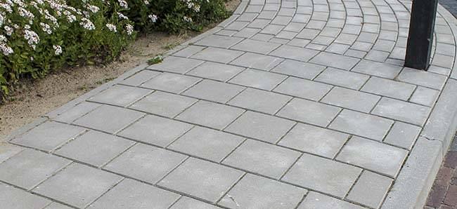 betontegel 30x30x6 cm grijs hk gf