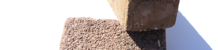 Gebruikte betonstraatstenen