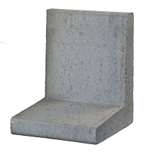 L-Element 50x40x40 cm grijs