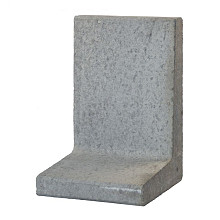 L-Element 60x40x40 cm grijs