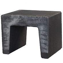 U-Steen 40x50x40 cm zwart