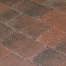 MB Drumstone 30x20x6 rood genuanceerd