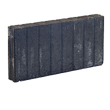 Palissadeband 6x15x50 zwart