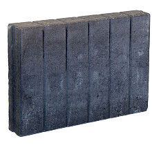 Palissadeband 8x35x50 zwart
