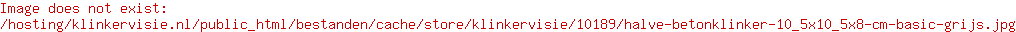 Betonklinker 21x10,5x8 cm Basic grijs (MP/44 stuks)