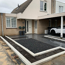 Patioblok strak 60x15x15 cm Noorswit