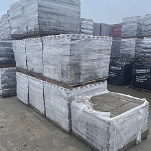 Gebruikte betonklinkers P+F Grijs