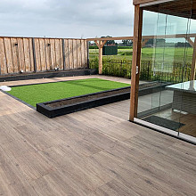 ROBUSTO CERAMICA 3.0 Timber oak 120x40x3 cm