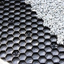 Grindplaat Eccogravel 30 Double Black 160x120x3 cm