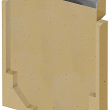 ACO MultiDrain D150 eindplaat