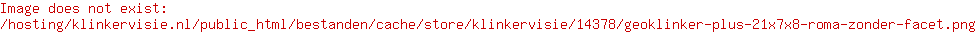 Geoklinker Plus 20x5x6 Roma (zonder facet)