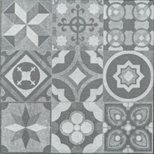 GeoProArte Mosaic 60x60x4cm Grey Deco