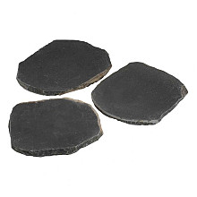 Stapstenen Basic basalt Ø 40 cm x 3 cm Soft finish zwart