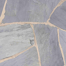 Flagstones exclusief Kandla Grey (Autumn Grey) 2,5-4 cm Breukruw grijs