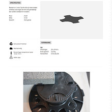 Solidor passtuk EPDM volrubber 3 mm
