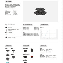 Solidor Comfort verstelbare drager PV 5/8 (50-80 mm)