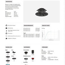 Solidor Comfort verstelbare drager PV 8/11 (80-110 mm)
