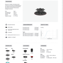 Solidor Comfort verstelbare drager rubber onderlaag IPV 5/8 (53-83 mm)