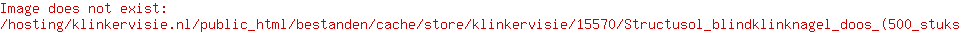 Structusol blindklinknagel doos (500 stuks)