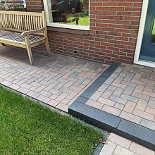 Betonstraatsteen 6 cm oud bruin (voorheen bruin gv) komo