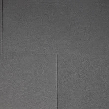 H2O comfort square 40x80x5 cm black
