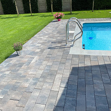 Patio straight exclusive banenverband 7 cm ocean