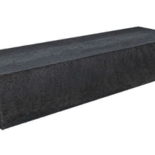 Schellevis oud hollandse sokkel 190x50x15 cm carbon