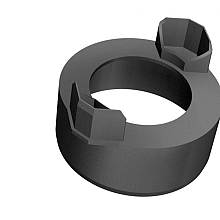 ACO Hexaline set eindplaten, onderuitloop, bladkorf