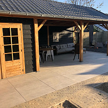 ROBUSTO CERAMICA 3.0 Concrea dark grey 90x90x3 cm