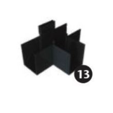 ACO Slimline T-stuk (zonder rooster)