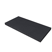 Schellevis oud hollandse grote tegel 240x120x12 cm carbon