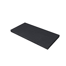 Schellevis oud hollandse grote tegel 200x100x10 cm carbon