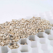 Grindplaat Eccogravel 30 Double White 160x120x3 cm