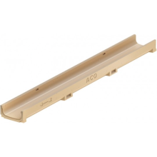 ACO Euroline H60 gootelement zonder rooster 100 cm