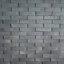 Gebakken Waalformaat Vantablack Zwart Antraciet - Zwart Ongetrommeld