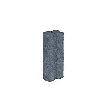 duo-pallisaden 6x25 zwart