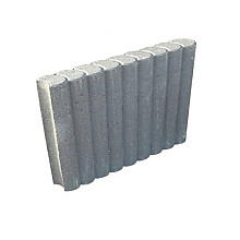 minirondoband 6x40x50 grijs