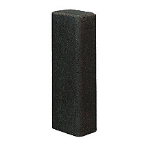 pallisaden rustiek 16.5x11x100 zwart
