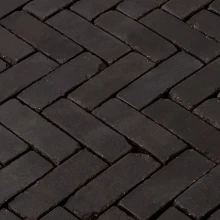 Terra Carbona Antica dikformaat zwart getrommeld