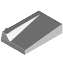 Invalide-inritblok 18/20 17/8x80x50 links grijs visbek