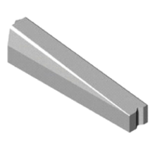 Inritband 13/15x25-mv15x12 links grijs visbek